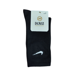 جوراب ساق بلند مشکی کد 12200301