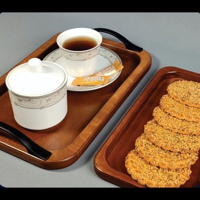 سینی پذیرایی دسته مشکی