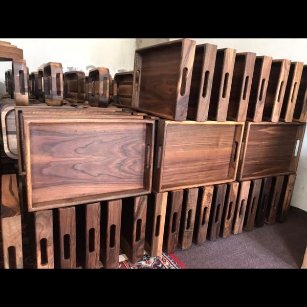 سینی پذیرایی مینیمال گردو