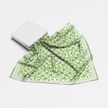 روسری طرح  نقشینه سبز