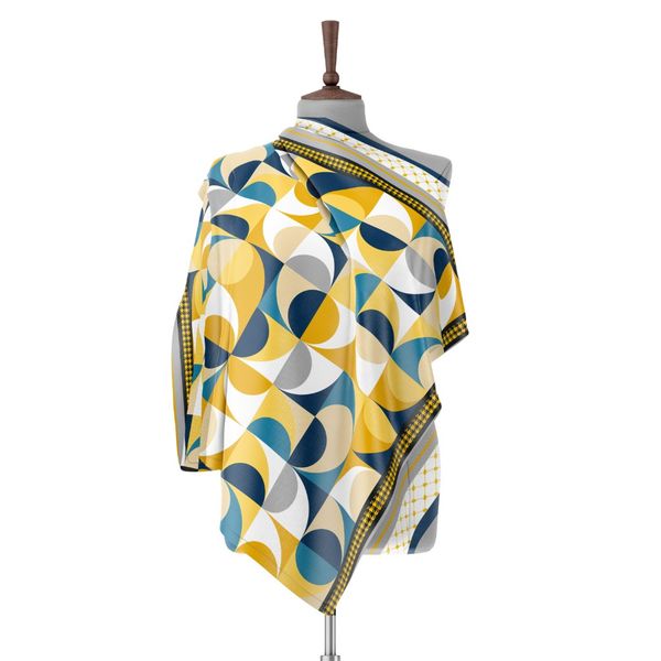 روسری طرح گردونه