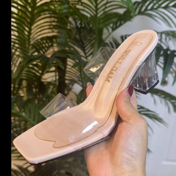 صندل مجلسی طلقی پاشنه شیشه ای