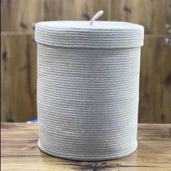 سبد لاندری درب دار قیطونی