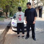 تیشرت ست %100 پنبه طرح پلنگ صورتی کد 105