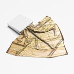 روسری مینای ستاره ای بژ