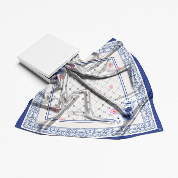 روسری طرح آذرگون