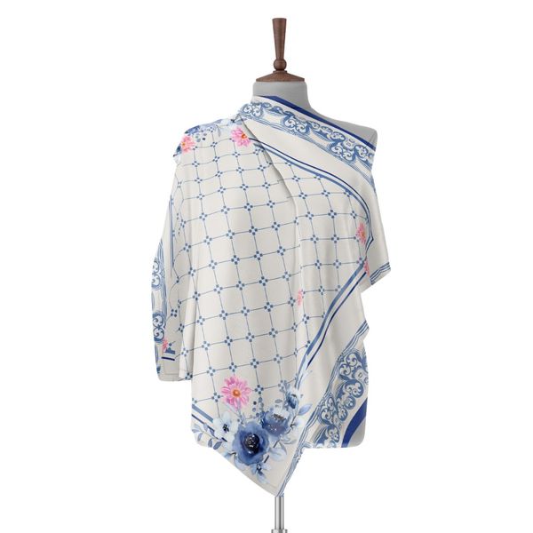 روسری طرح آذرگون