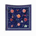 روسری طرح بنفشه ایرانی تیره