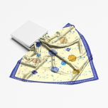 روسری بنفشه بهاری (زرد رنگ )