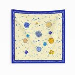 روسری بنفشه بهاری (زرد رنگ )