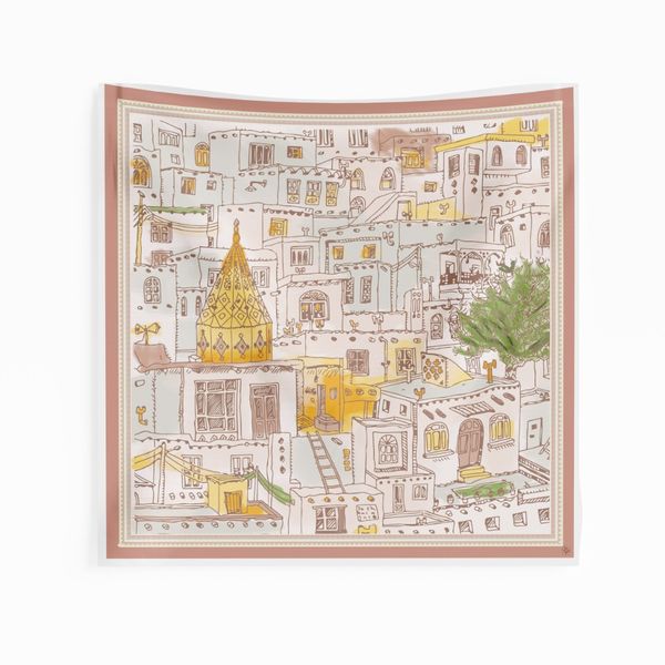 روسری بهشت ابیانه