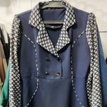 تونیک سارافون چهاردکمه سورمه ای