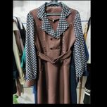 تونیک سارافون زنانه قهوه ای