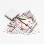 روسری طرح رقص قلم