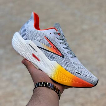 کتونی بروکس مدل Hyperion Max Gale 2 طوسی نارنجی