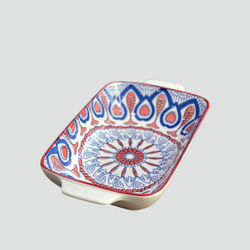 تابه چینی دو دسته مستطیل 70 دنی هوم