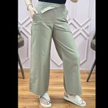 شلوار بگ کتان شیک زنانه