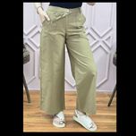 شلوار بگ کتان شیک زنانه