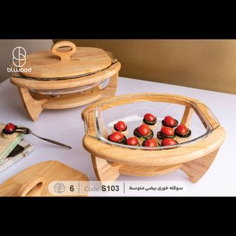 سوفله خوری چوبی روسری