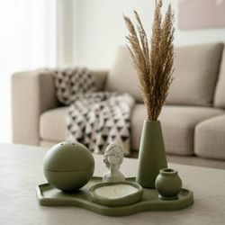 ست دکوری رومیزی / جلومبلی مدل < سروناز >