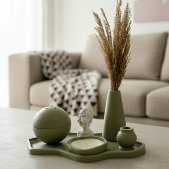 ست دکوری رومیزی / جلومبلی مدل < سروناز >