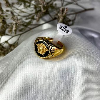 انگشتر استیل ورساچه مردانه