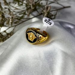 انگشتر استیل ورساچه مردانه