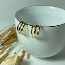 گوشواره حلقه ای ناپل