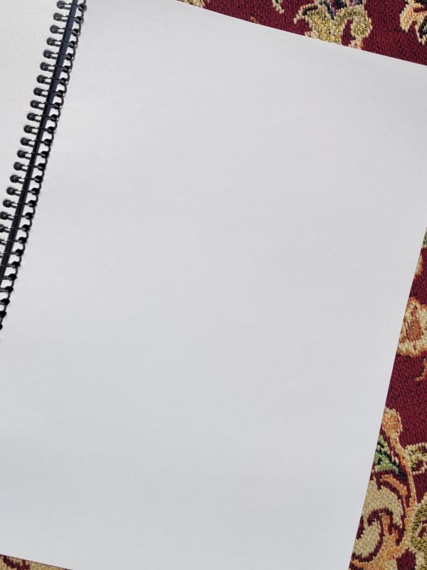 دفتر نقاشی رحلی طرح استاد فرشچیان