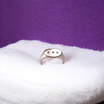 انگشتر نقره ای کد K154