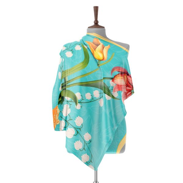 روسری زنبق واژگون