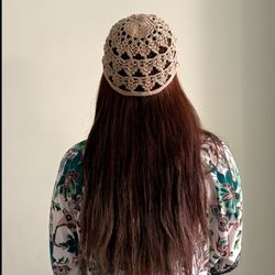 کلاه بافتنی گلبهار