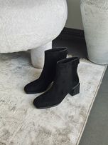 نیم بوت مخملی