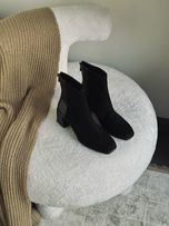 نیم بوت مخملی