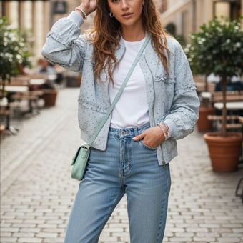 بامبر کت خالدار وارداتی