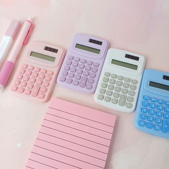 ماشین حساب رنگی پاستیلی با کیفیت