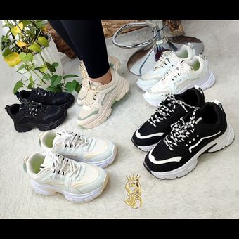 کتونی طبی لژدار مدل فشن نگینی کد 100249