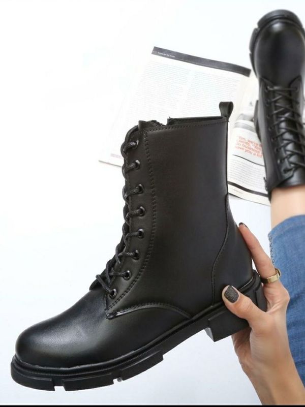 نیم بوت ساده زنانه