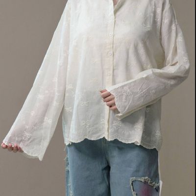 شومیز وارداتی طرح پاپیون