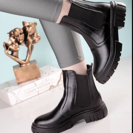 نیمبوت زنانه بغل کش مدل چلسی