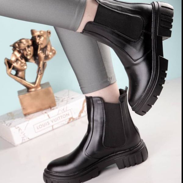 نیمبوت زنانه بغل کش مدل چلسی