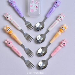 قاشق چنگال دسته خرگوشی