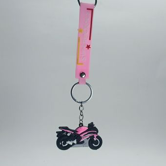 آویز و جاسوئیچی سیلیکونی طرح موتور