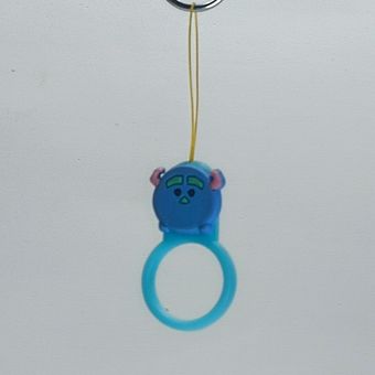 آویز و جاسوئیچی سیلیکونی طرح حلقه طرح دار