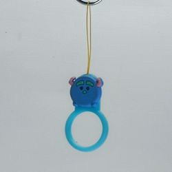 آویز و جاسوئیچی سیلیکونی طرح حلقه طرح دار