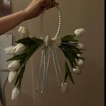 دسته گل عروس لاله اروپایی ترند 12 شاخه