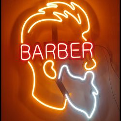 تابلو نئون دکوراتیو آرایشگر ابعاد50×32