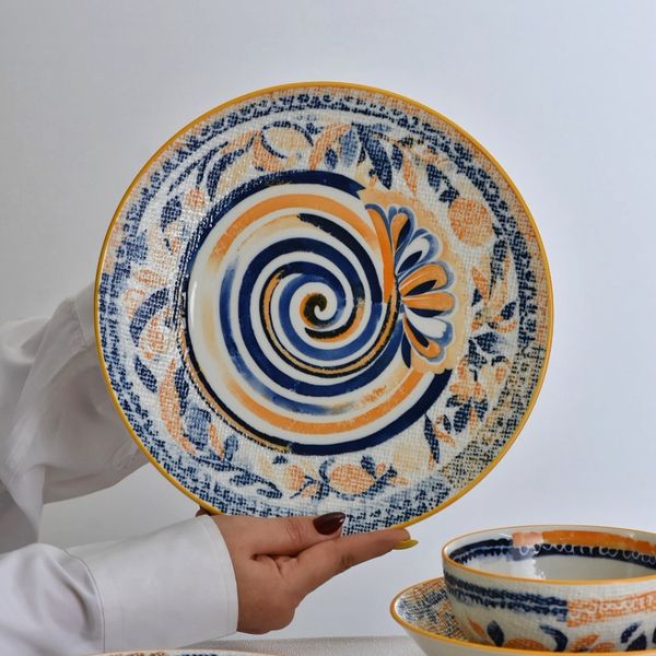 سرویس غذاخوری آبی