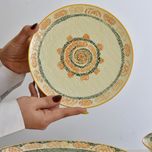 سرویس غذاخوری  نارنجی