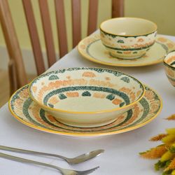 سرویس غذاخوری  نارنجی